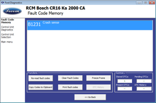 SECONS FoCOM Fault Codes Memory